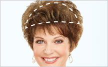 Hair Wiglets & Toppers - Partial Coverage Wiglet for Women | Paula Young